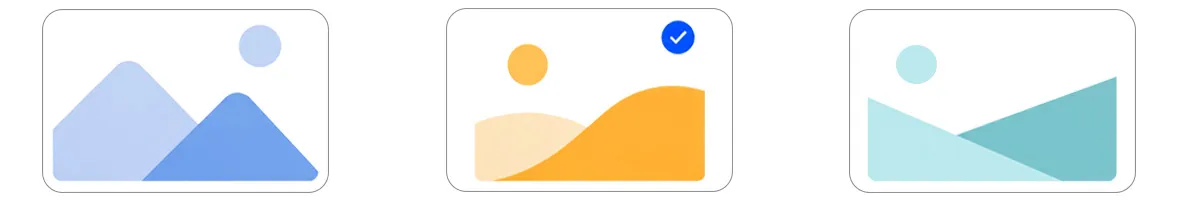 UI-превью вопроса с выбором картинки